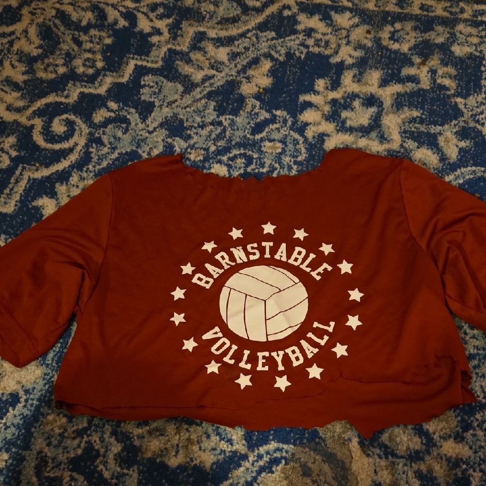 Athletic Works Red Volleyball Kids Jersey